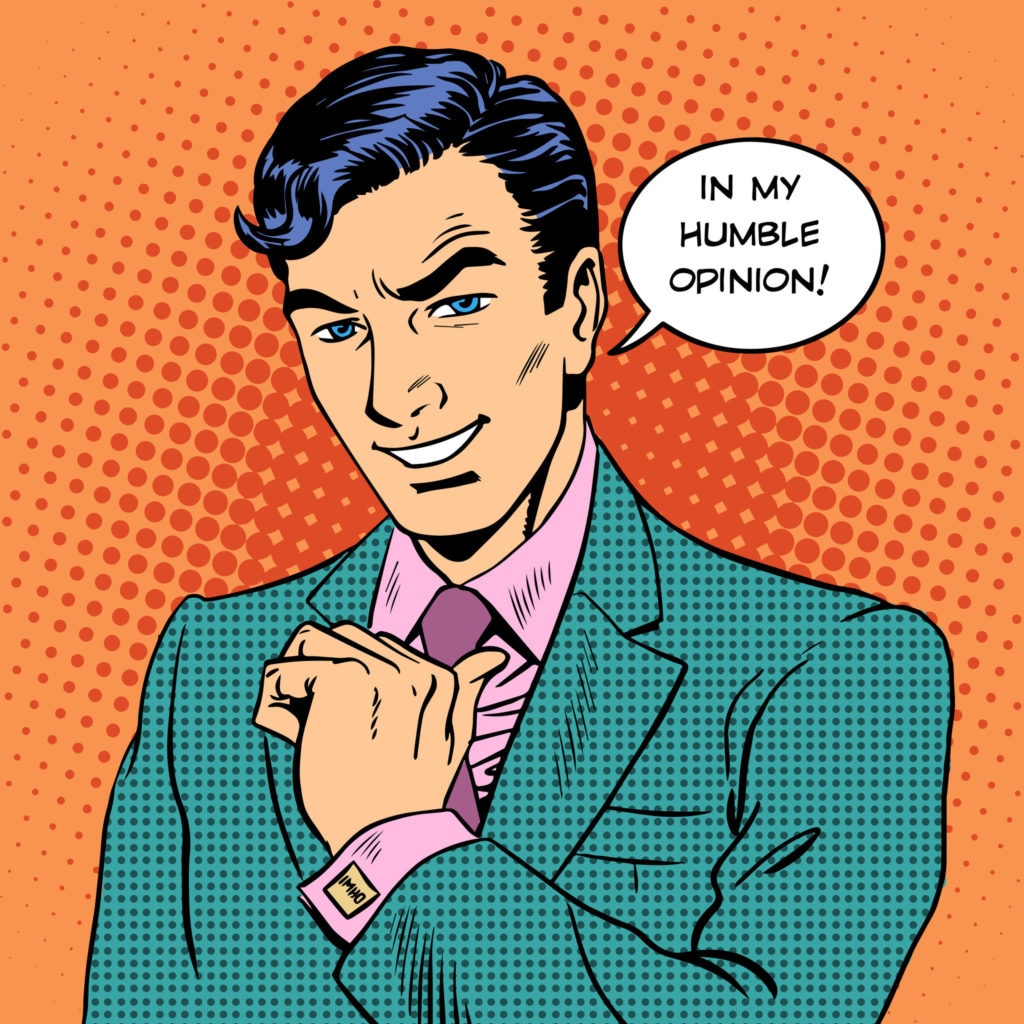 Businessman Humble Opinion Handsome Man