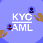 Magnifying glasses over KYC and AML