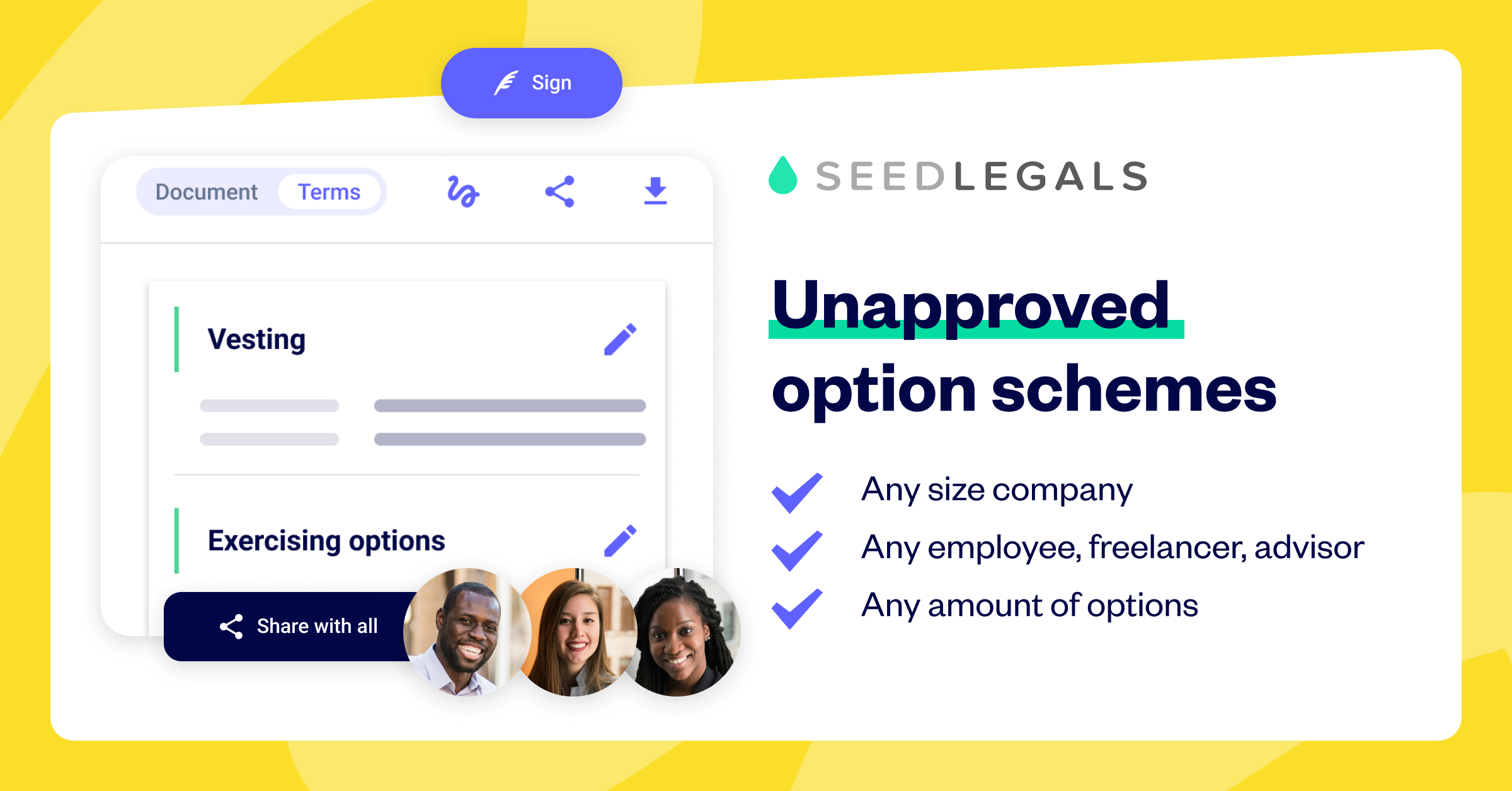Unapproved Option Schemes | SeedLegals