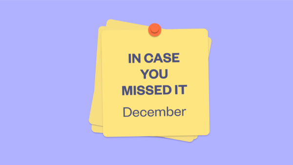In case you missed it - December