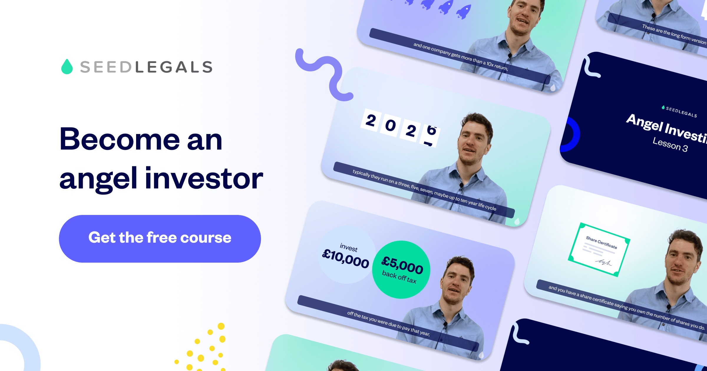 Become an angel investor: free course SeedLegals