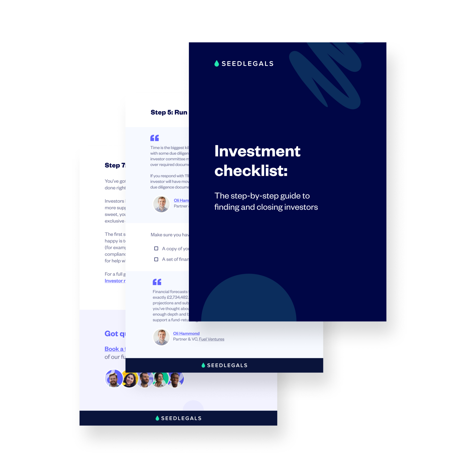 Find and close investors stack