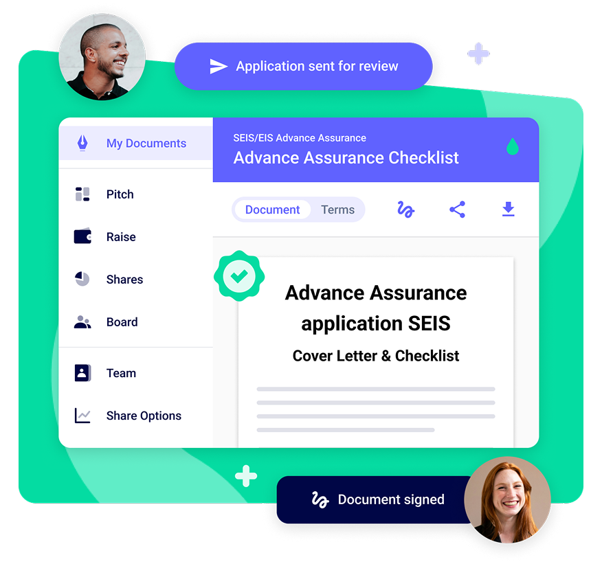 SEIS Advance Assurance Application