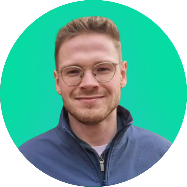 Theo Conru with green background